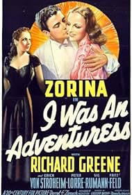 Richard Greene and Vera Zorina in I Was an Adventuress (1940)