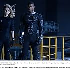 Michael B. Jordan and Kate Mara in Fantastic Four (2015)