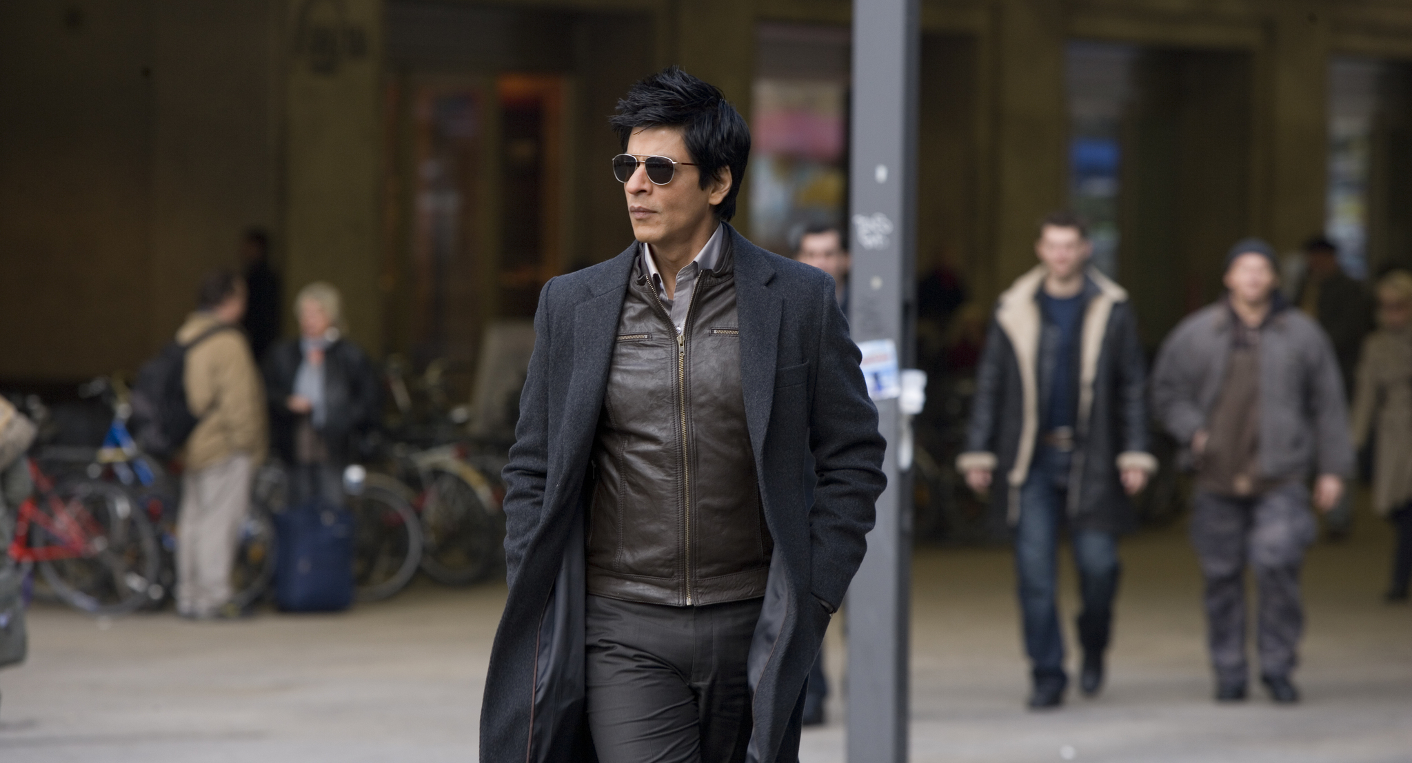 Shah Rukh Khan and Nawab Shah in Don 2 (2011)