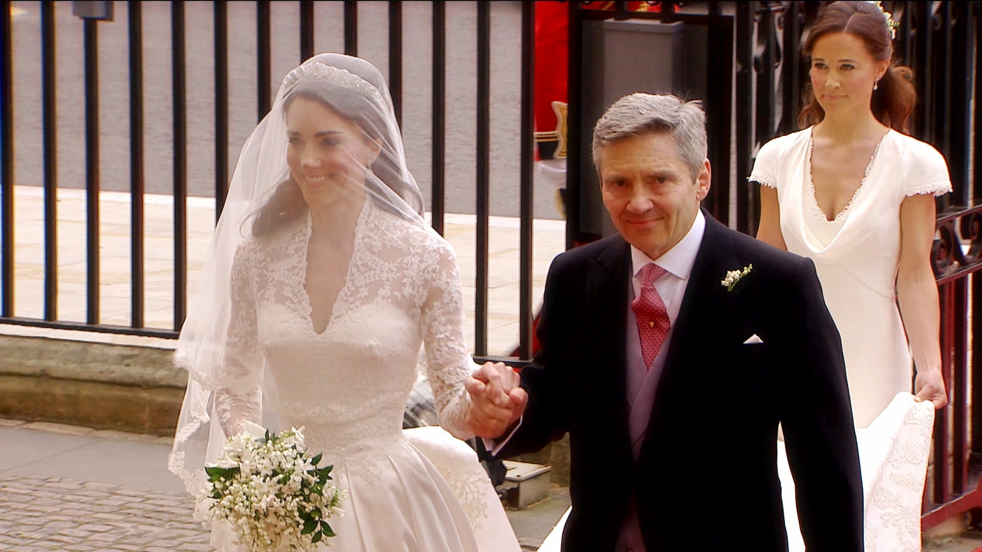 Catherine Princess of Wales, Michael Middleton, and Pippa Middleton