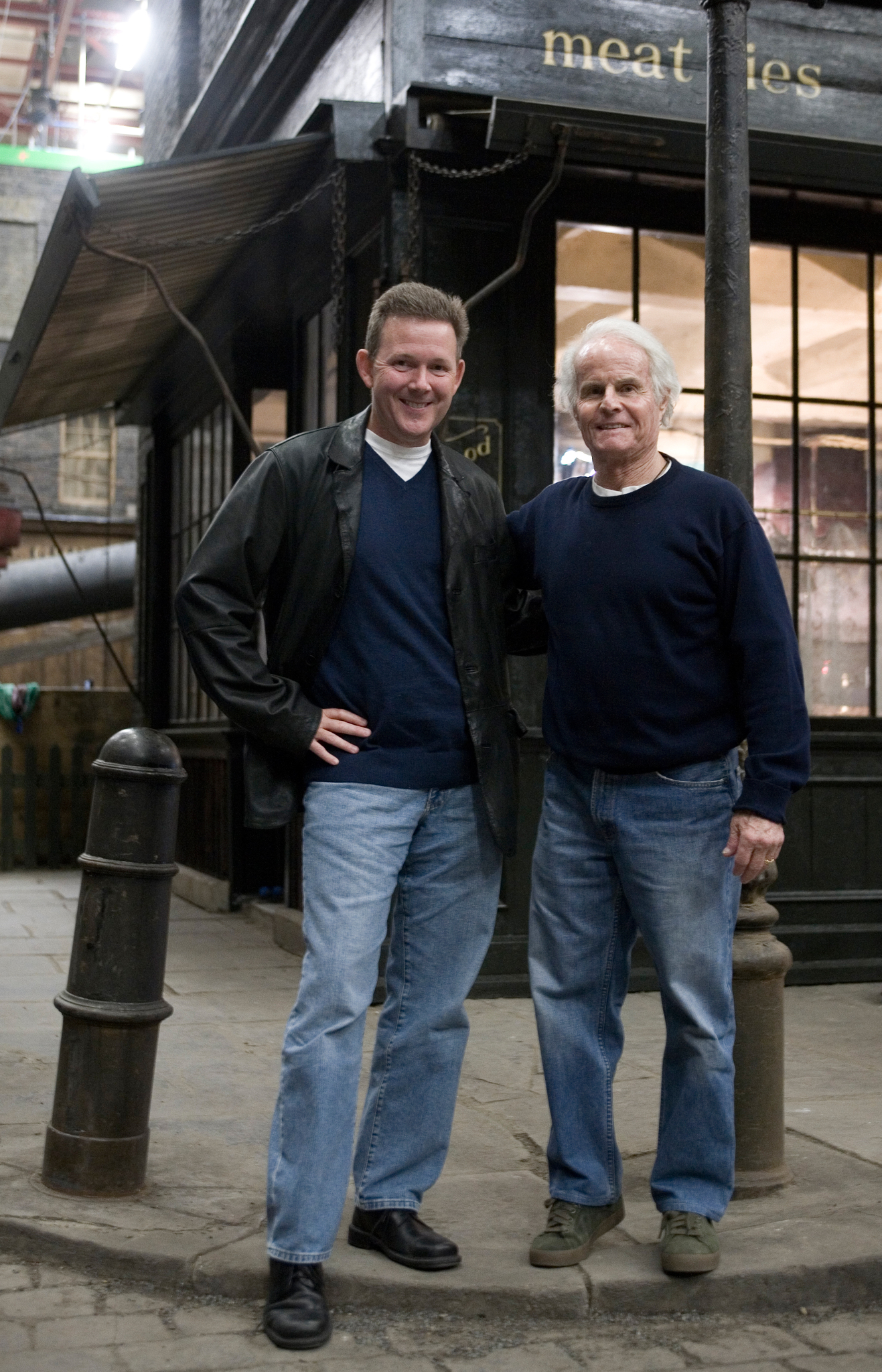 Richard D. Zanuck and John Logan in Sweeney Todd: The Demon Barber of Fleet Street (2007)