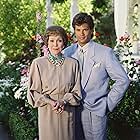 Lorenzo Lamas and Jane Wyman in Falcon Crest (1981)
