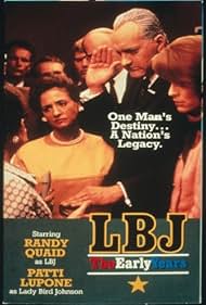 Randy Quaid and Patti LuPone in LBJ: The Early Years (1987)