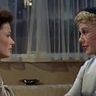 Gene Tierney and Ginger Rogers in Black Widow (1954)