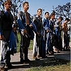 Paul Newman, J.D. Cannon, Richard Davalos, Wayne Rogers, and Ralph Waite in Cool Hand Luke (1967)