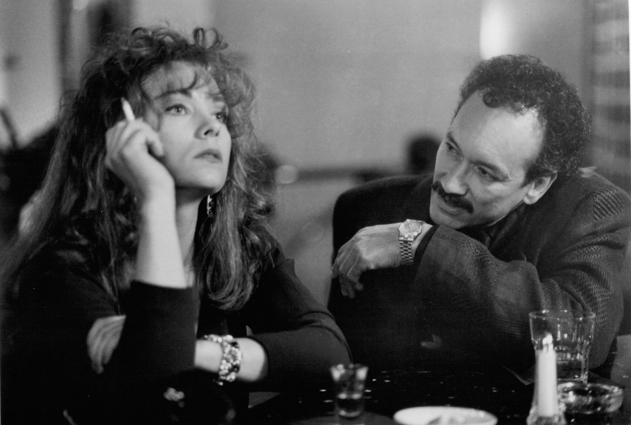 Theresa Russell and Shawn Elliott in Impulse (1990)