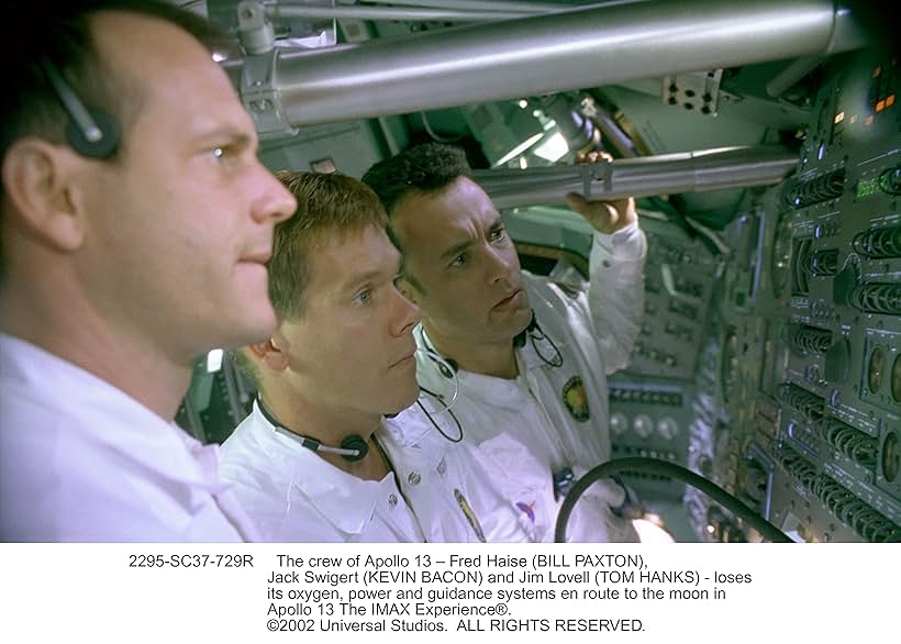 Kevin Bacon, Tom Hanks, and Bill Paxton in Apollo 13 (1995)