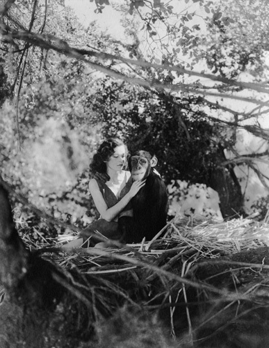 "Tarzan the Ape Man" Maureen O'Sullivan, Cheetah 1932 MGM