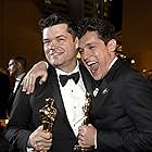 Phil Lord and Christopher Miller at an event for The Oscars (2019)