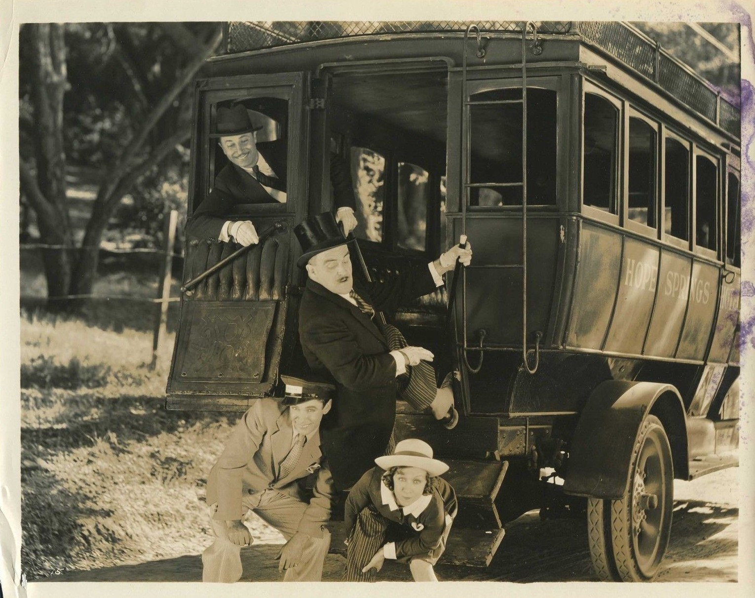 Noah Beery, June Collyer, Eddie Dowling, and Adolph Milar in Honeymoon Lane (1931)