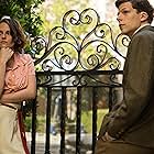 Jesse Eisenberg and Kristen Stewart in Café Society (2016)