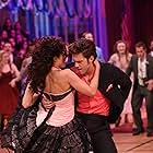 Yvette Gonzalez-Nacer and Aaron Tveit in Grease Live! (2016)