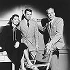 Cary Grant, Howard Hawks, and Rosalind Russell in His Girl Friday (1939)