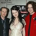 Steve Buscemi, Jack White, and Meg White at an event for Coffee and Cigarettes (2003)