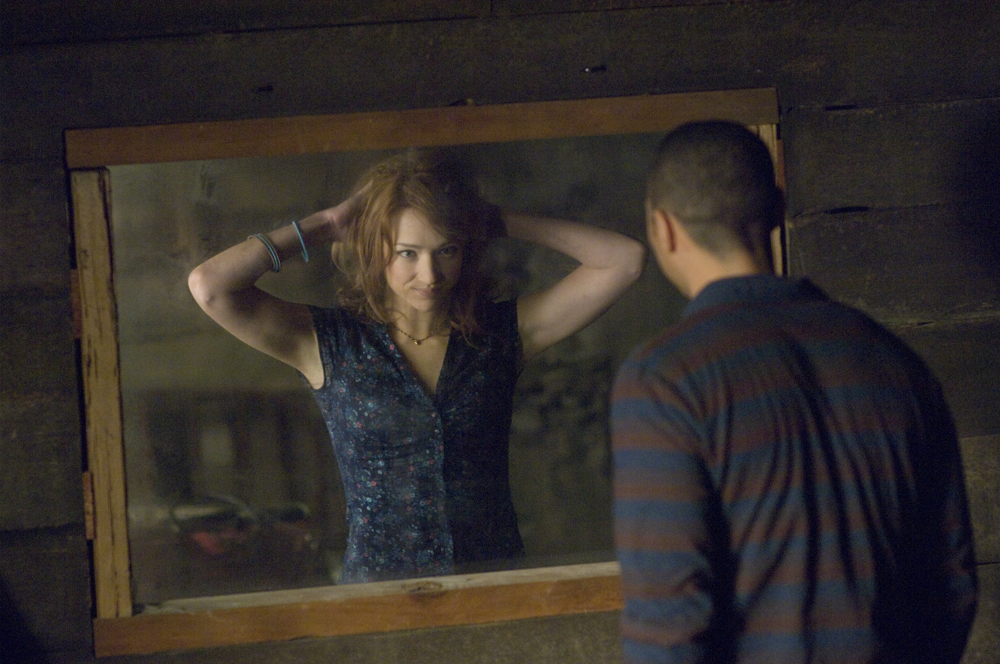 Jesse Williams and Kristen Connolly in The Cabin in the Woods (2011)