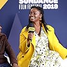 Aïssa Maïga and Maxwell Simba at an event for The IMDb Studio at Sundance (2015)