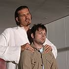 Declan Donnelly and Götz Otto in Alien Autopsy (2006)