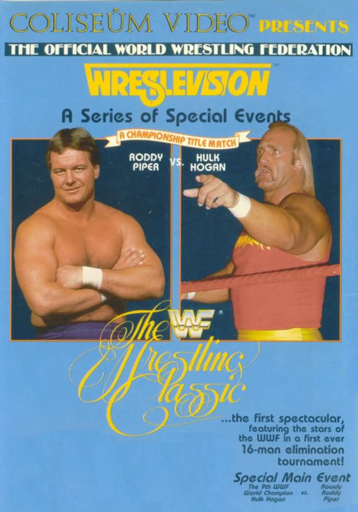 Hulk Hogan and Roddy Piper in WWF: The Wrestling Classic (1985)