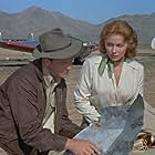 Rhonda Fleming and Robert Ryan in Inferno (1953)