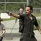 Andrew Lincoln, Scott Wilson, and Chandler Riggs in The Walking Dead (2010)