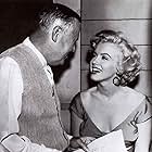 Marilyn Monroe and Henry Hathaway in Niagara (1953)