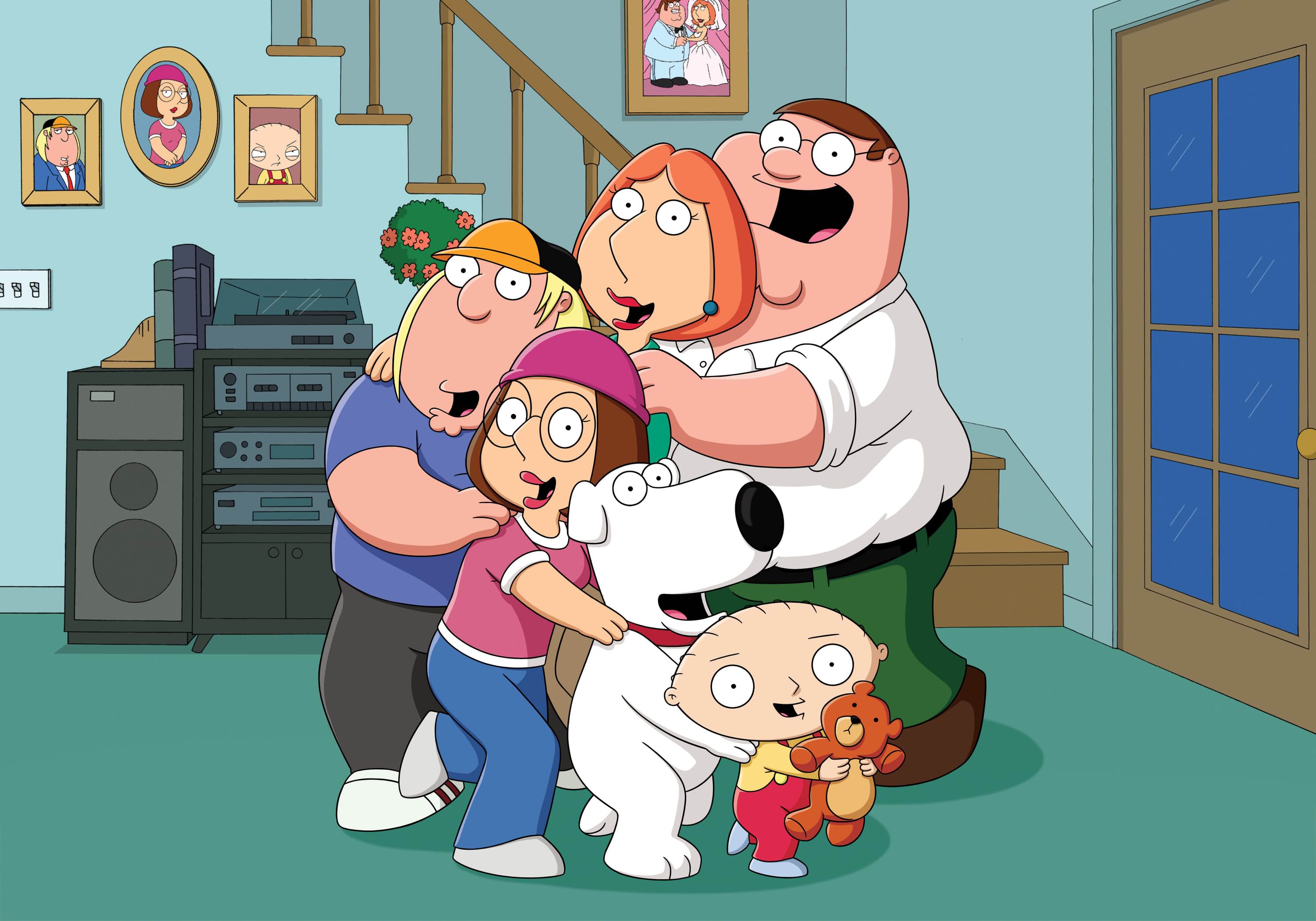 Seth Green, Mila Kunis, Alex Borstein, and Seth MacFarlane in Family Guy (1999)