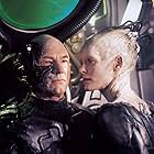 Alice Krige and Patrick Stewart in Star Trek: First Contact (1996)