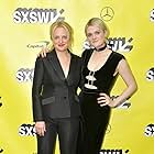 Elisabeth Moss and Gayle Rankin at an event for Her Smell (2018)