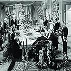 Donna Reed, George Sanders, Lisa Carpenter, Rex Evans, Hurd Hatfield, Peter Lawford, Audrey Manners, and Anita Sharp-Bolster in The Picture of Dorian Gray (1945)