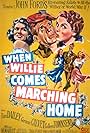 Corinne Calvet, Dan Dailey, and Colleen Townsend in When Willie Comes Marching Home (1950)