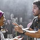 M.S. Narayana and Allu Arjun in Race Gurram (2014)