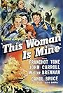Walter Brennan, Carol Bruce, John Carroll, and Franchot Tone in This Woman Is Mine (1941)