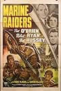 Pat O'Brien, Ruth Hussey, and Robert Ryan in Marine Raiders (1944)