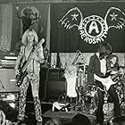 Aerosmith, Tom Hamilton, Joey Kramer, Joe Perry, Steven Tyler, and Raymond Tabano