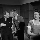 Yvonne De Carlo, George Sanders, and John Hoyt in Death of a Scoundrel (1956)