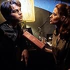 Leonardo DiCaprio and Lorraine Bracco in The Basketball Diaries (1995)