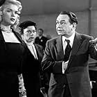 Edward G. Robinson, Nina Foch, Ellen Corby, and Jayne Mansfield in Illegal (1955)