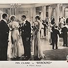 Myrna Loy, Robert Ames, Ina Claire, and Hale Hamilton in Rebound (1931)