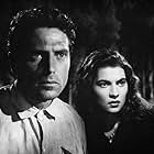 Raf Vallone and Elena Varzi in The Path of Hope (1950)