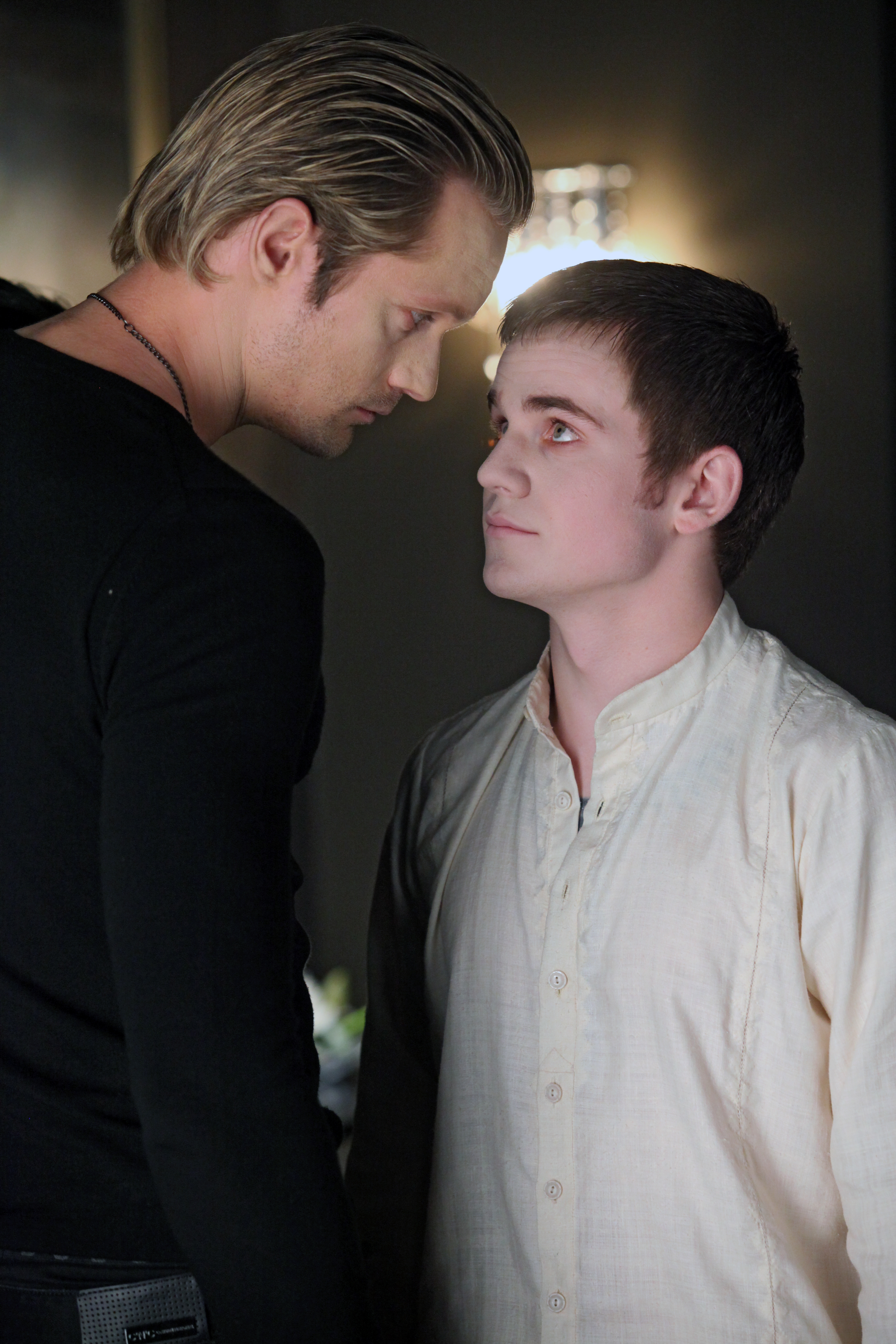 Alexander Skarsgård and Allan Hyde in True Blood (2008)