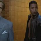 Bruce Payne (I) as Colin with Denzel Washington in For Queen and Country