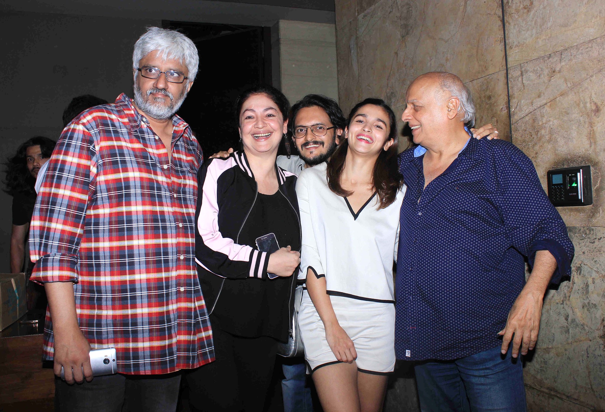 Mahesh Bhatt, Pooja Bhatt, Vikram Bhatt, and Alia Bhatt