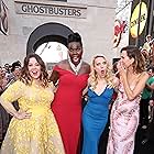 Leslie Jones, Melissa McCarthy, Kate McKinnon, and Kristen Wiig at an event for Ghostbusters (2016)