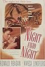 Ronald Reagan and Viveca Lindfors in Night Unto Night (1949)