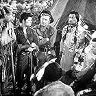 Kirk Douglas, Iron Eyes Cody, Arthur Hunnicutt, Dewey Martin, and Theodore Last Star in The Big Sky (1952)