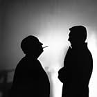 Cary Grant and Alfred Hitchcock in Notorious (1946)