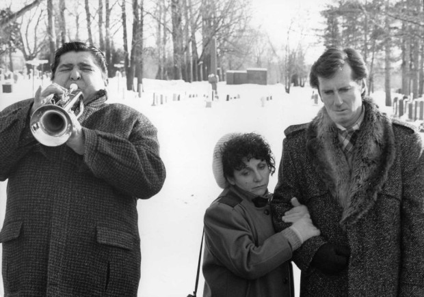 Marc Gélinas, Marc Messier, and Léo Munger in Une histoire inventée (1990)