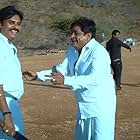 Mohammad Ali and Pawan Kalyan in Katamarayudu (2017)