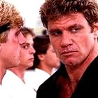 Martin Kove and William Zabka in The Karate Kid (1984)