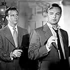 Byron Barr and Dick Powell in Pitfall (1948)